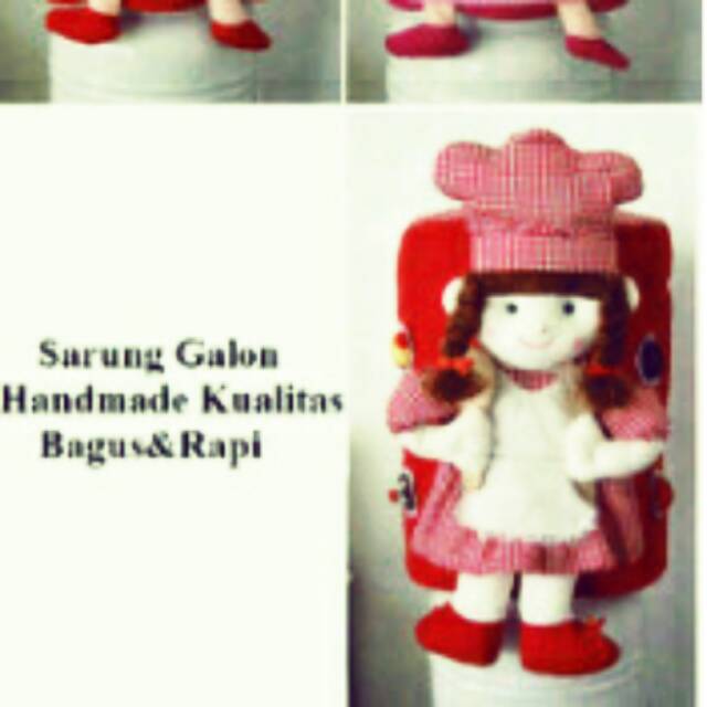 Tutup galon koki cantik readi 1set tutup galon.kulkas.pegangan kulkas