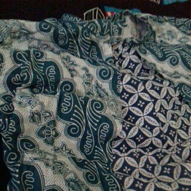 Gamis Cardi Gamis Batik Cantik Bagus Seragaman Pesta Syari Batik Cantik Biru Layer Kondangan Nikahan