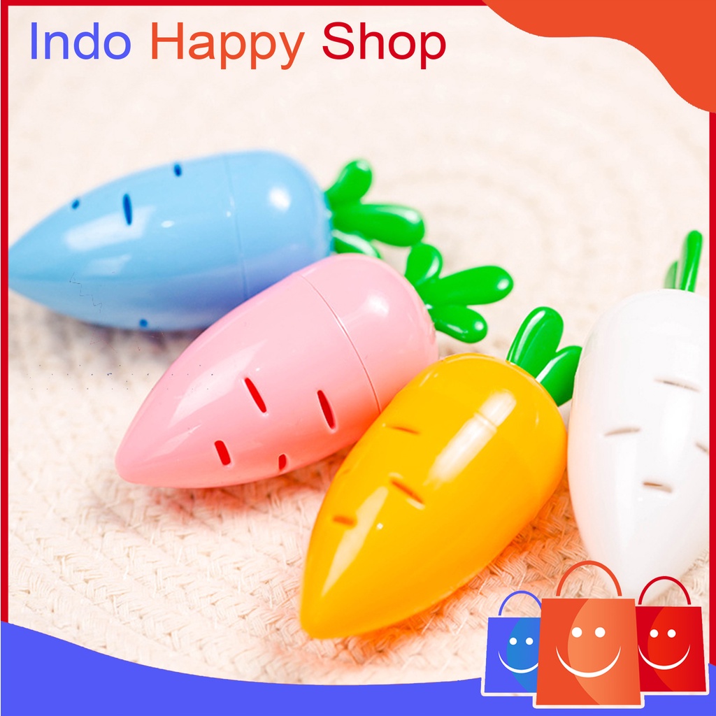 

Peraut Pensil Motif Wortel Rautan Karakter Wortel Carrot Pencil Shaperner ℍ 761
