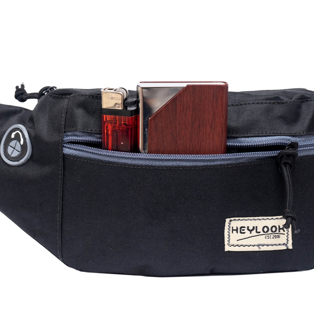 HEYLOOK Project - Tas Selempang Pria ARCHIE Tas Pria Distro Waistbag Tas Pinggang Outdoor Premium