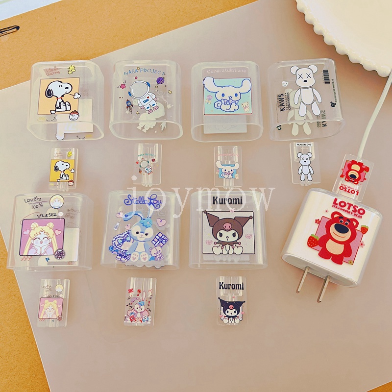 2pcs / set Case Kabel Charger USB / Tipe c 20W Bahan TPU