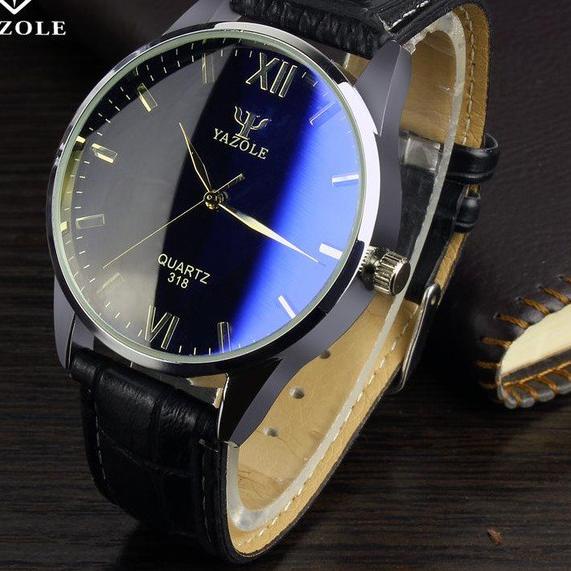 BAYAR DITEMPAT✔️Yazole 318 Jam Tangan Pria Original Business Quartz Watches watch|SQ1