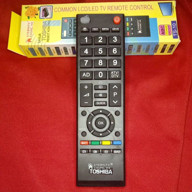 REMOTE TV TOSHIBA LCD/LED MULTI/UNIVERSAL