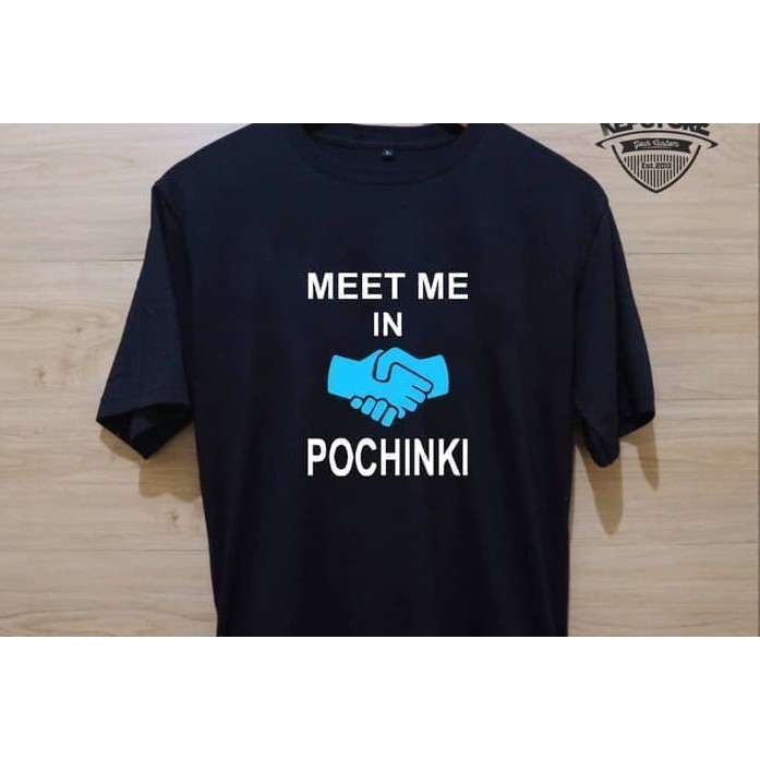 KAOS BAJU COMBED 30S PUBG MEET ME IN POCHINKI FREE FIRE BOOYAH CHICKEN