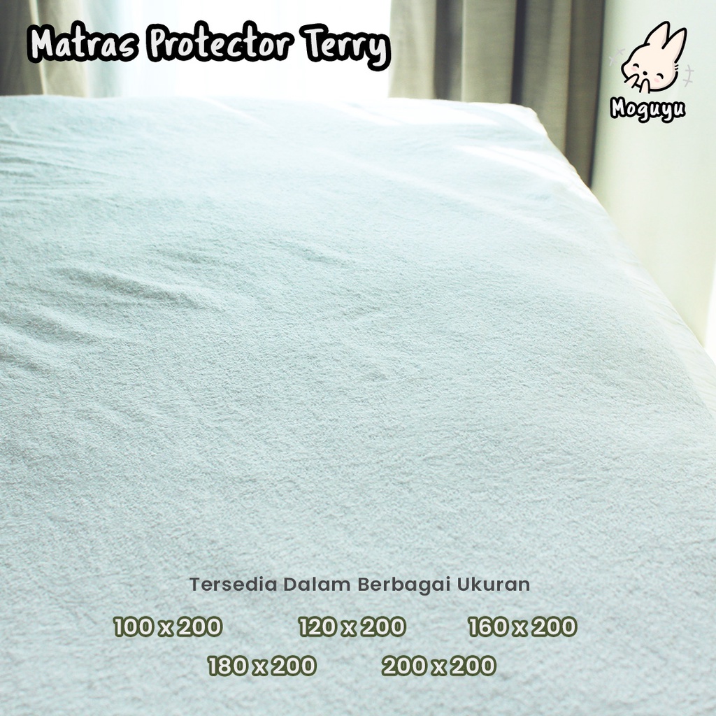 Matras Protector  - Waterproof / Anti Air - Terry - Size 200 x 200