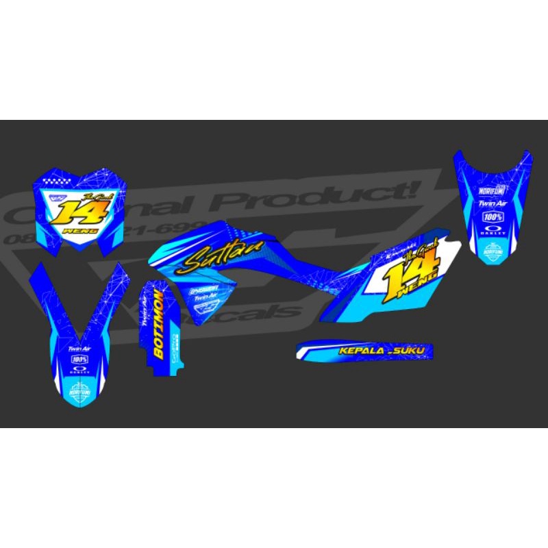 Decal stiker Klx|Crf|Ktm