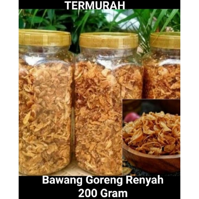 

Bawang goreng renyah 200 Gram