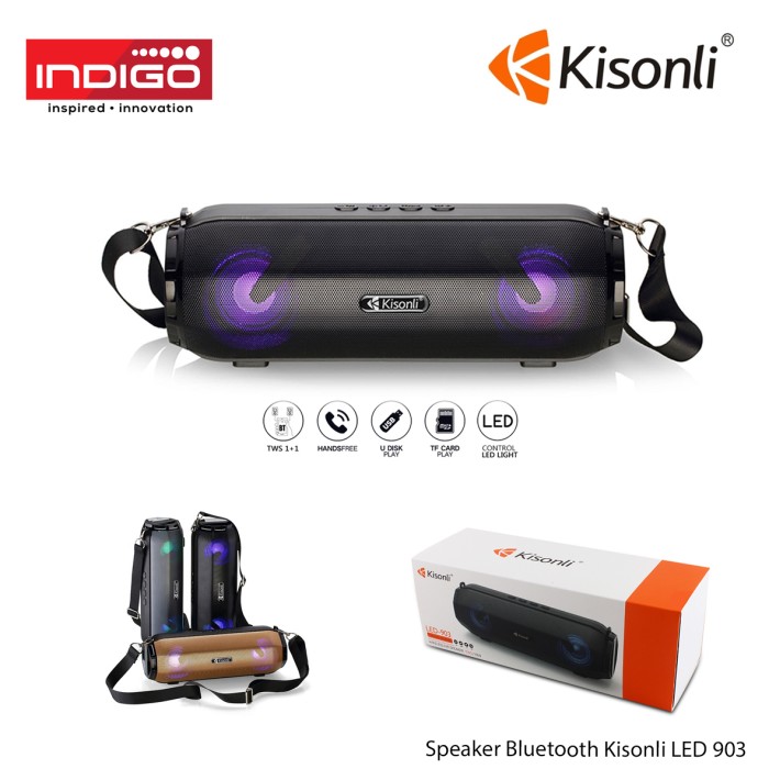 Speaker Bluetooth Kisonli LED 903 | Speaker Kisonli LED903