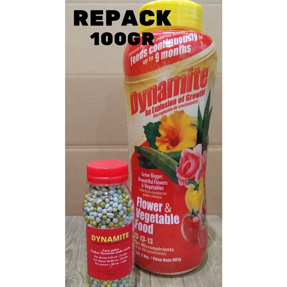 PUPUK DYNAMITE MERAH REPACK 100gr