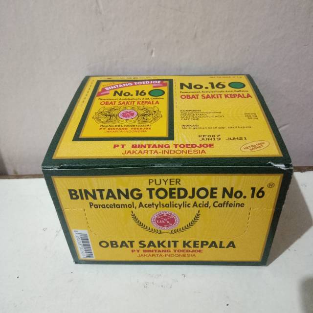 Puyer 16 bintang toedjoe