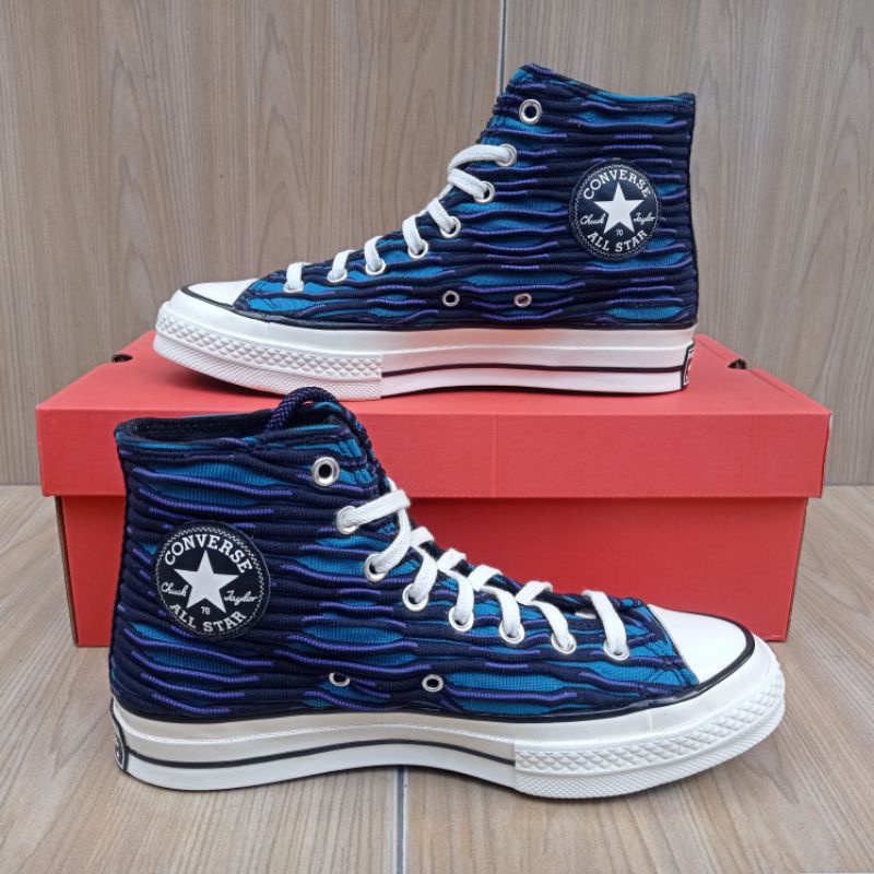 Converse CT 70's Vibrant Knit Hi Ocean Depths