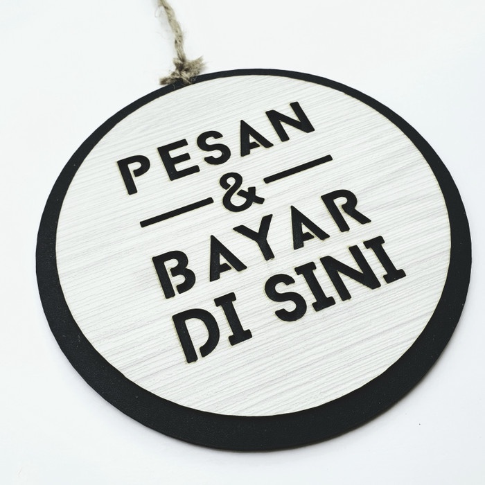 

TERLARIS !!! Gantungan Sign Cafe - PESAN & BAYAR DI SINI - BULAT