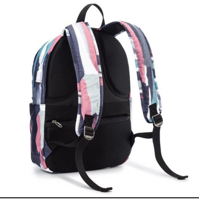 PREMIUM KINMAC WATER COLOR Tas Laptop Backpack Tas Ransel Sekolah 14 - 15.6 Inch with USB Charging