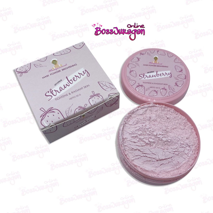 (BOSS) MASKER Maskyourneeds STRAWBERRY BPOM 25G