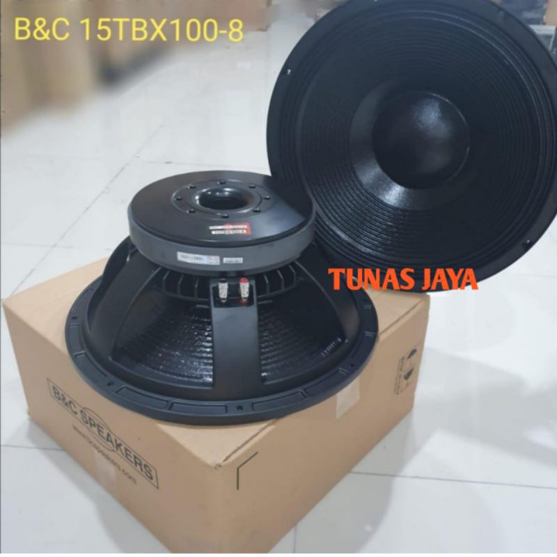 SPEAKER COMPONENT B&amp;C 15TBX100-8 SPEAKER COMPONENT 15INCH B&amp;C 15TBX100 -8