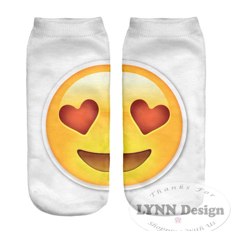 [Premium Impor] Kaos Kaki Emoji Anak2 hingga  Dewasa High Quality Sock Collection