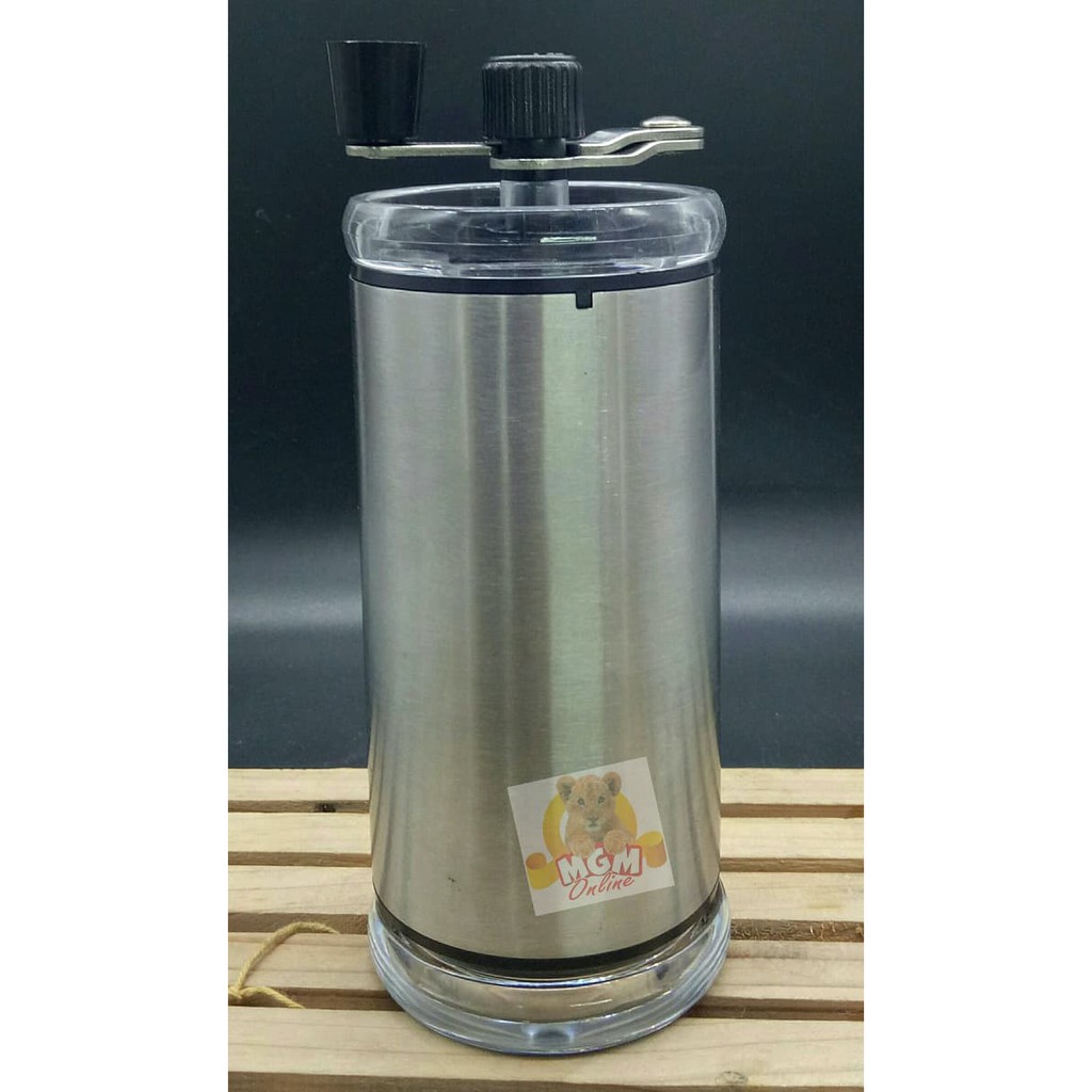 Portable Manual Coffee Grinder Acrylic Bottom 2387