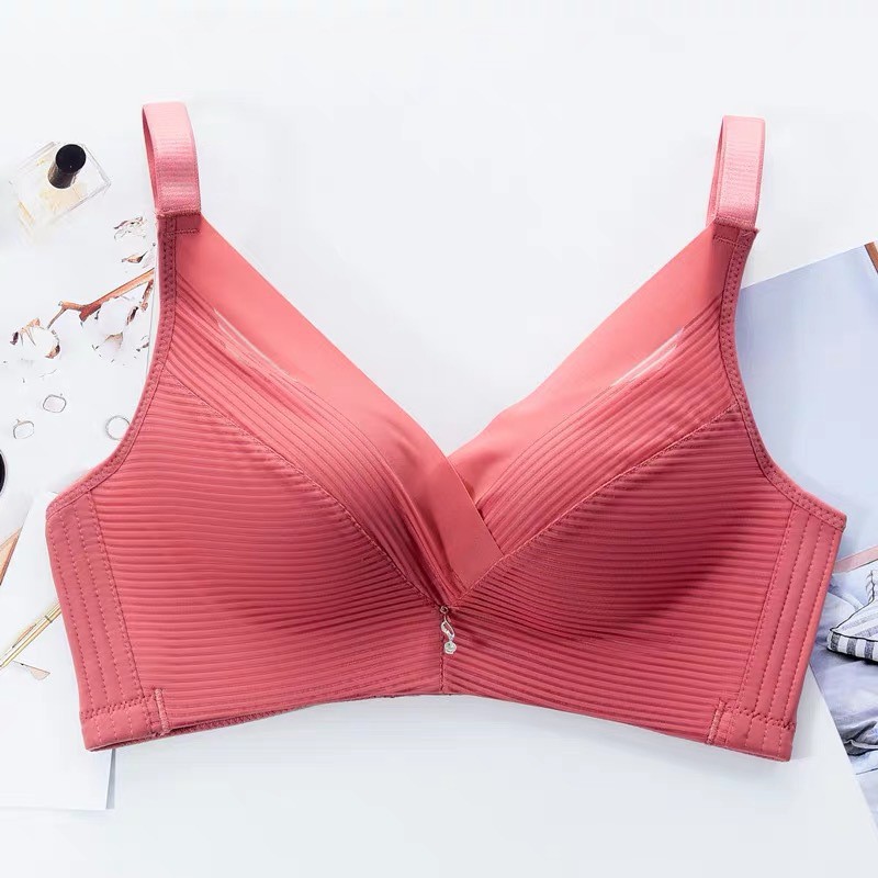 Wanita Bra Ukuran Besar Push Up Pakaian Tanpa Kawat Bersama-sama Fashion Bra