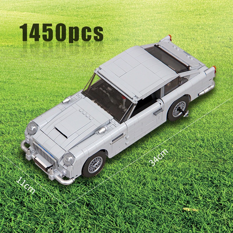 Mainan Lego Compatible withTechnic Series 10262 Aston Martin DB5 Set Building Blocks Bricks