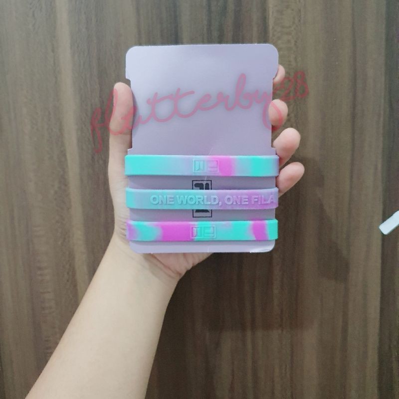 ORIGINAL FILA X BTS WRISTBAND LOVE YOUR SELF