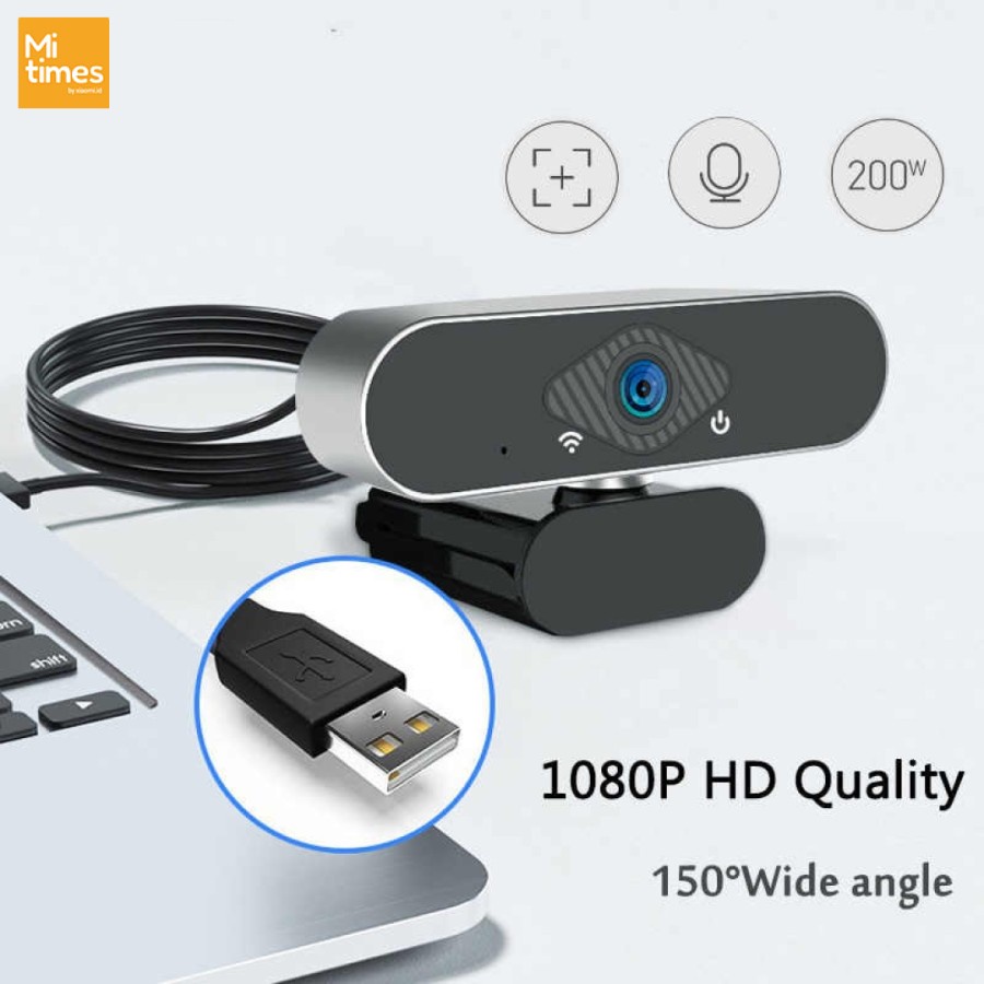 Xiaovv XVV 1080P USB Webcam Camera Full HD 1080p IP Camera Webcast Live Murah USB Camera Web Camera Microphone Laptop Komputer USB Plug Web Cam