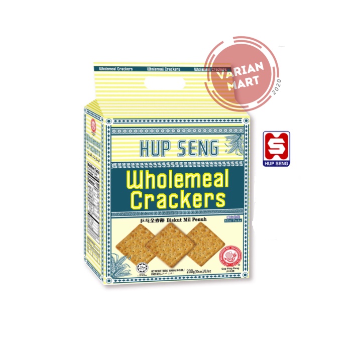 

Hup Seng Wholemeal / Hupseng Gandum 230gr