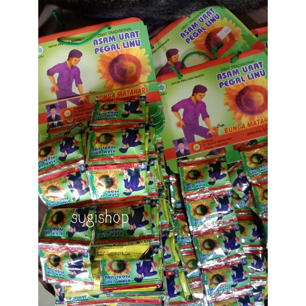 

KAPSUL BUNGA MATAHARI ASAM URAT PEGEL LINU 100%ORI