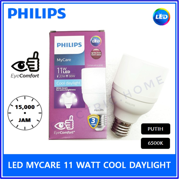 PHILIPS MY CARE LED BRIGHT BOHLAM PHILIPS 11W 11 WATT