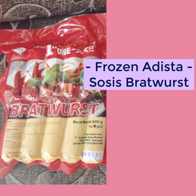 

Sosis Bratwust Frozen Food Bebto