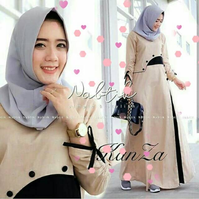 Nabtik Dress / Gamis Kanza