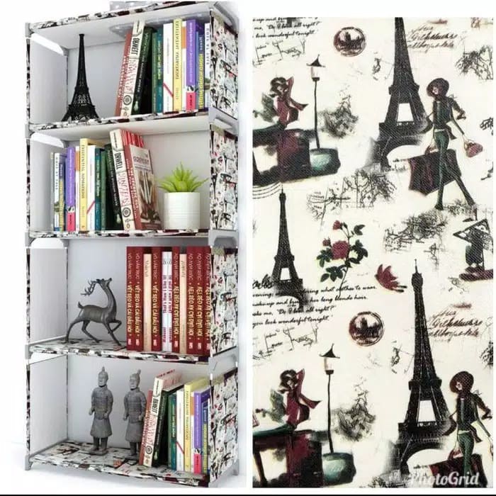 Rak Buku Motif Milk Bottle CowSpot Rak Serbaguna TRI J Rak Buku Motif Milk Bottle CowSpot Rak Serbaguna TRI J