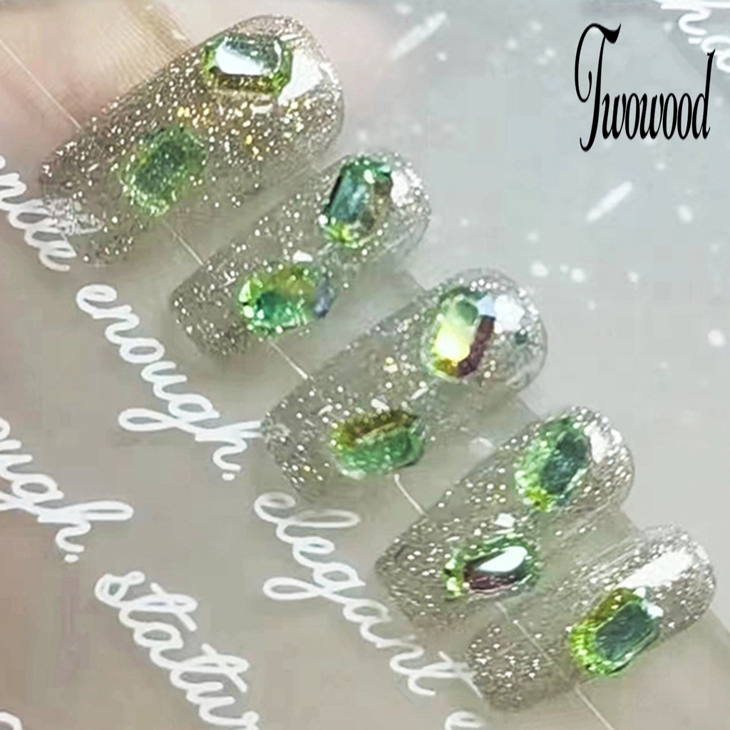 100pcs Ornamen Kuku 3D Bahan Resin Tahan Air Untuk Dekorasi Nail Art