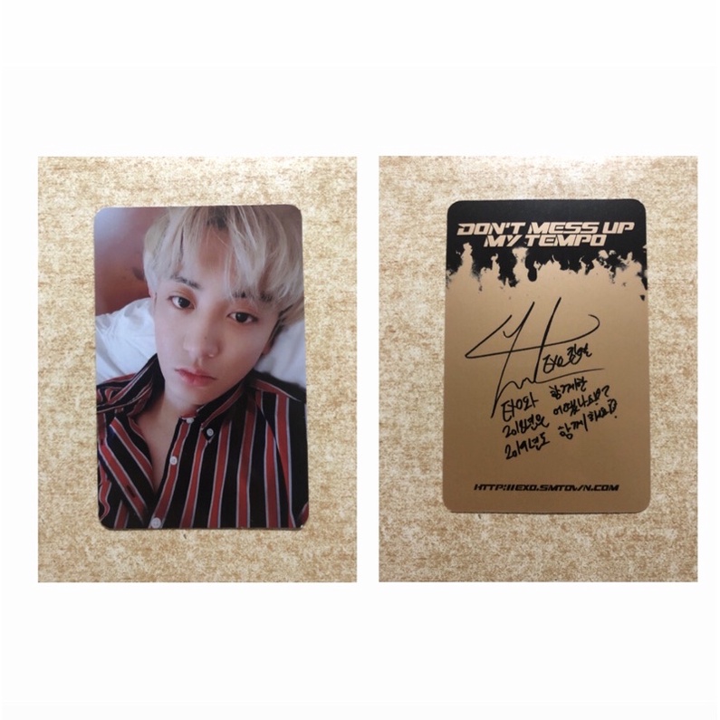 OFFICIAL PC CHANYEOL TEMPO ❗️(sold out)❗️