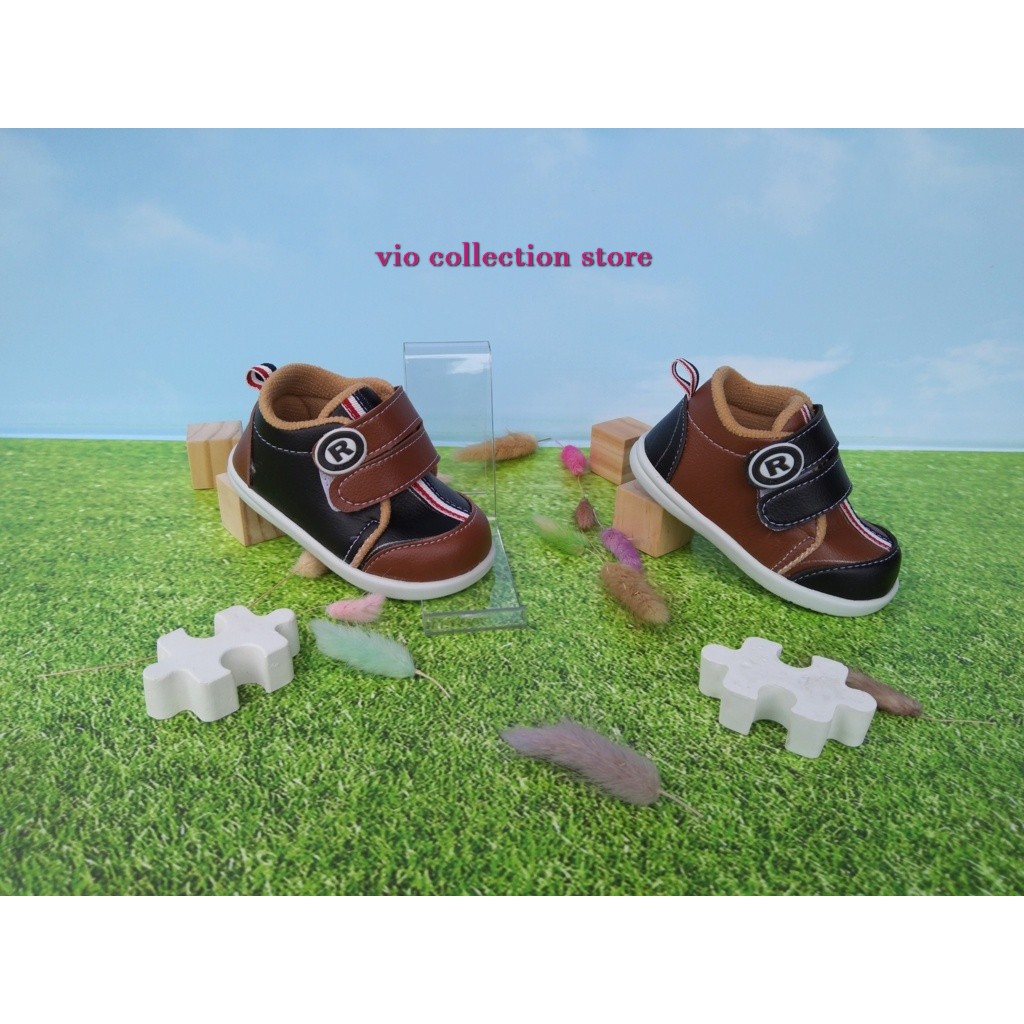 PROMO - SEPATU BALITA - SEPATU BABY - SEPATU ANAK PRIA - SEPATU MURAH - MODEL LIST TENGAH - C23