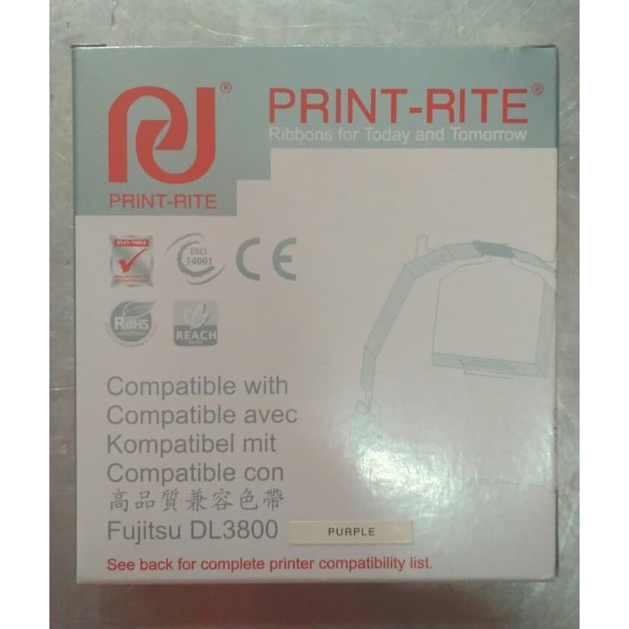 CARTRIDGE PRINT RITE TINTA FUJITSU DL3800 PURPLE