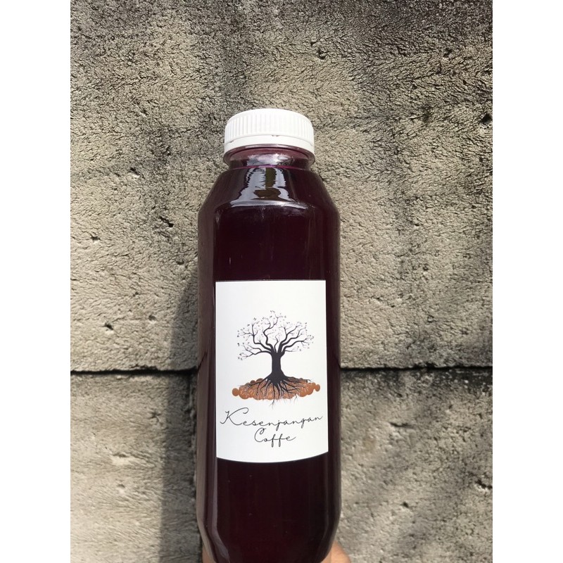 

Sirup buah naga dengan aroma bunga