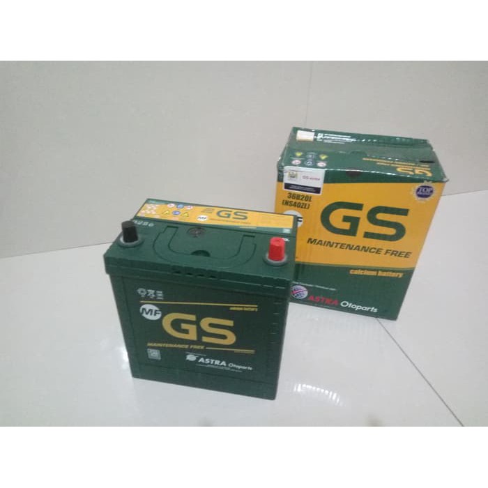 Jual AKI MOBIL HONDA ALL NEW JAZZ GS ASTRA MF/KERING NS40ZL 12V/35AH
