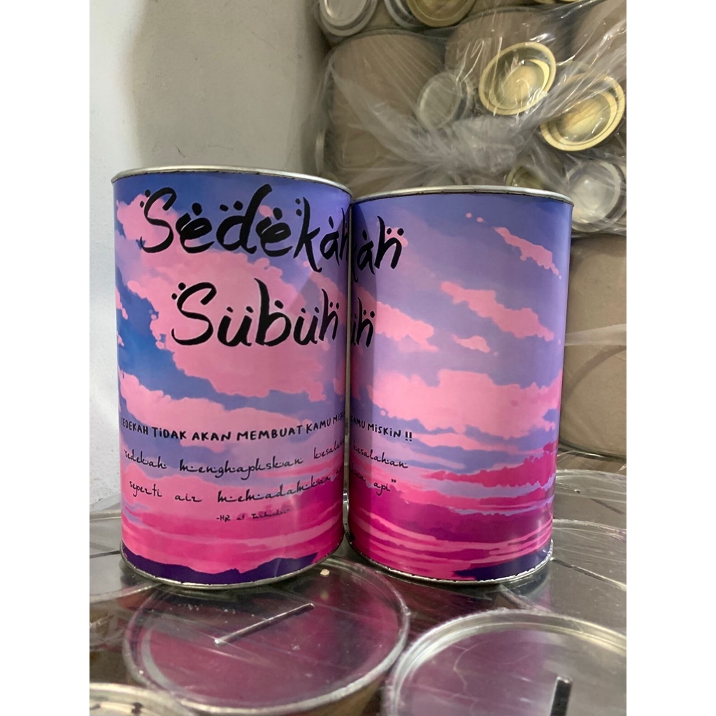 CELENGAN SEDEKAH SUBUH / CELENGAN QURBAN / CELENGAN VIRAL TIKTOK/CELENGAN ANAK/CELENGAN TARGET/MOTIF