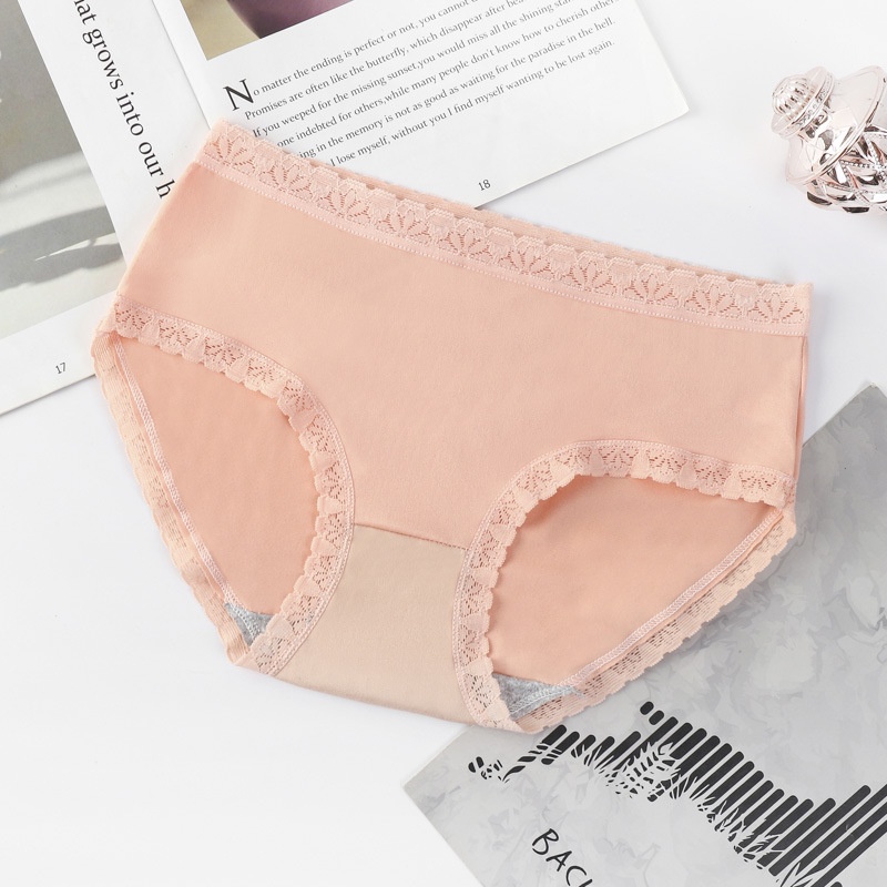 GO! CD637 Celana Dalam Wanita Dewasa Katun Pakaian Dalam CD Wanita Sexy Underwear High Quality
