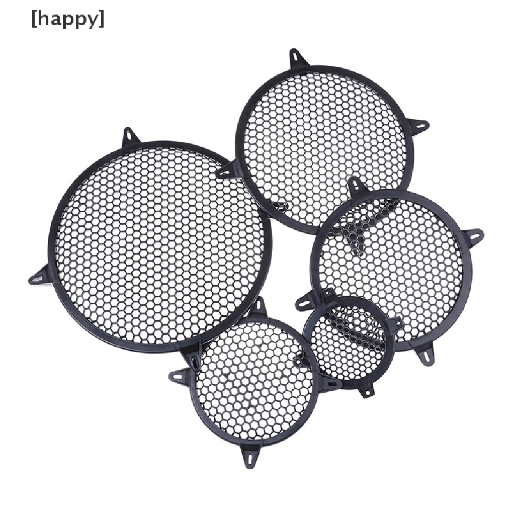 Ha Cover Pelindung Speaker Audio Mobil Bahan Mesh Ukuran 4 / 6 / 8 / 10 / 12 &quot;