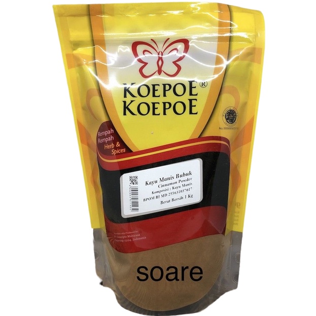 

Koepoe Kayumanis 1kg Koepoe-Koepoe Cinnamon Powder Kayu Manis