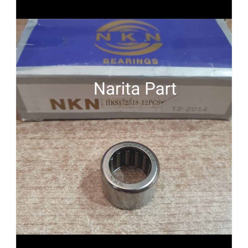 Needle bearing HKS 17x25x18 HKS17x25x18