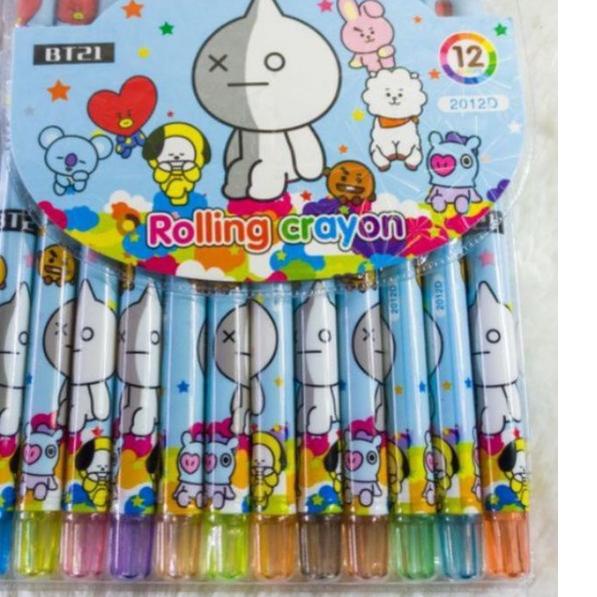 

Siap Kirim 3.3 Crayon putar 12 panjang karakter [KODE 904]