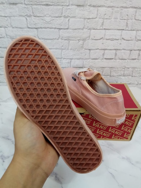 ( CUCI GUDANG )[ MADE IN VIETNAM ] VAN'S ROSE PINK / BARELY ROSE / SALMON | WAFFLE DT