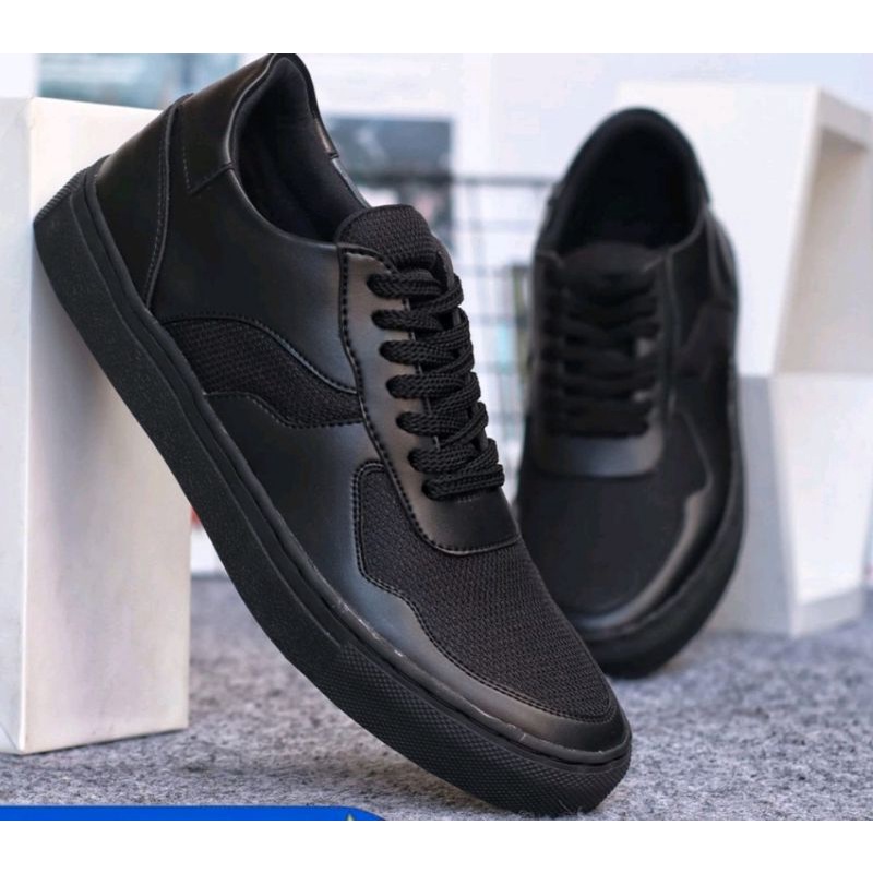 WOLFxNIRO |Sepatu Sneaker Kulit Pria Casual sneakers Sepatu Casual Pria Sepatu Pria Sneakers Sepatu Casual Cowo/Cowok Sepatu Kasual