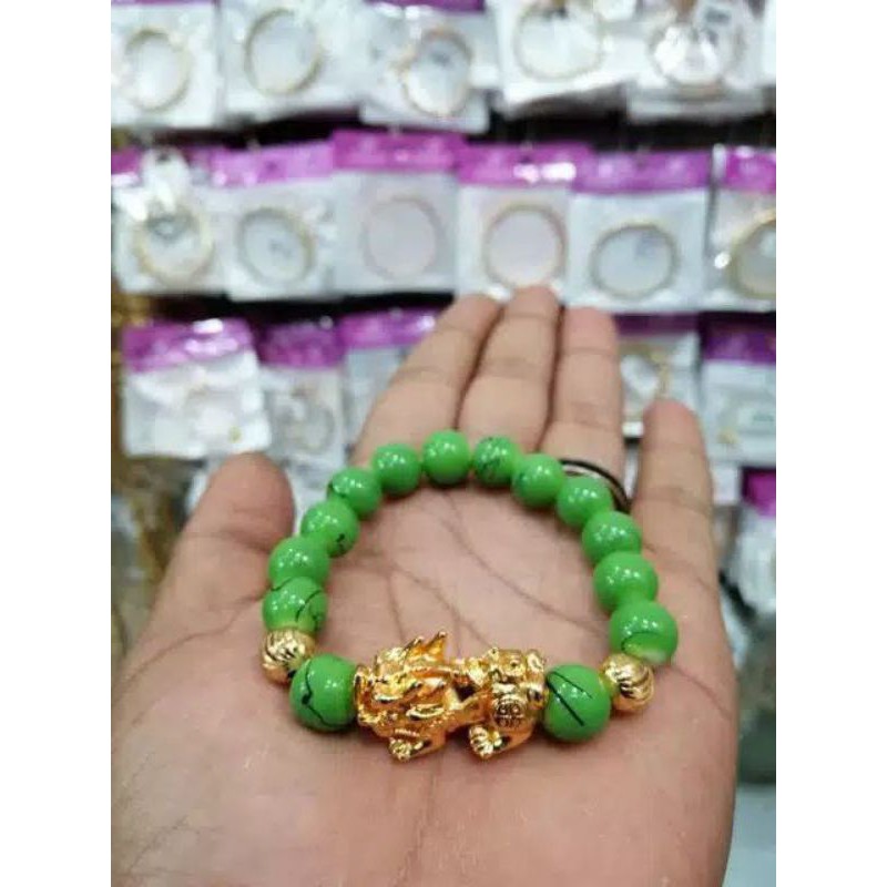 Gelang rangan wanita //perhiasan lapis emas //gelang pixu //gelang