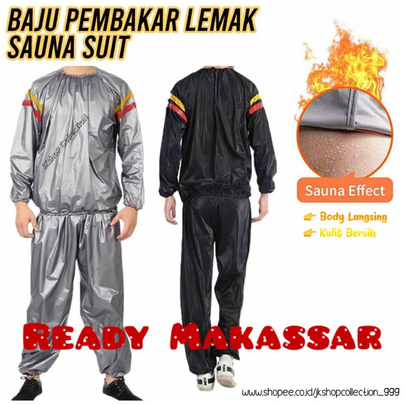 Sauna Suit / Baju Sauna / Baju Olah raga / Baju Pelangsing