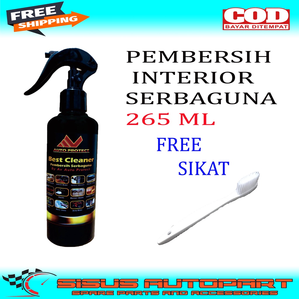 PEMBERSIH INTERIOR MOBIL / INTERIOR CLEANER DASHBOARD JOK FLAFON MOBIL / PERBERSIH SERBAGUNA / INTERIOR DETAILING