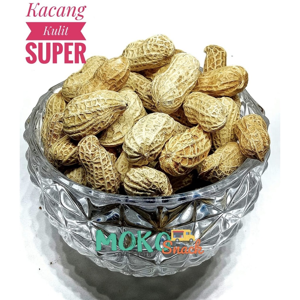 

Snack cemilan kacang kulit super 1 kilo