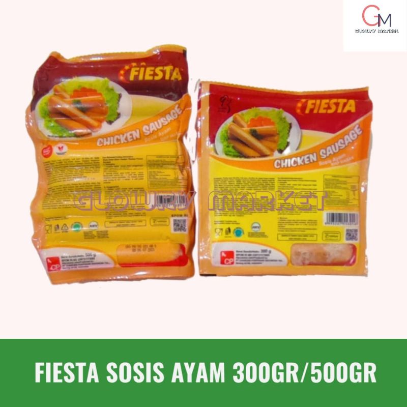

FIESTA SOSIS AYAM 300GR/500GR CHICKEN SAUSAGE SOSI AYAM
